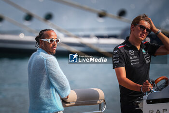 2024-05-23 - 44 Lewis Hamilton, (GRB) AMG Mercedes Ineos during the Monaco GP, 23-26 May 2024 Montecarlo, Formula 1 World championship 2024. - FORMULA 1 GRAND PRIX DE MONACO - PADDOCK - FORMULA 1 - MOTORS