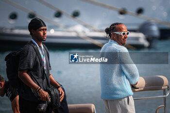 2024-05-23 - 44 Lewis Hamilton, (GRB) AMG Mercedes Ineos during the Monaco GP, 23-26 May 2024 Montecarlo, Formula 1 World championship 2024. - FORMULA 1 GRAND PRIX DE MONACO - PADDOCK - FORMULA 1 - MOTORS