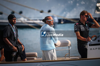 2024-05-23 - 44 Lewis Hamilton, (GRB) AMG Mercedes Ineos during the Monaco GP, 23-26 May 2024 Montecarlo, Formula 1 World championship 2024. - FORMULA 1 GRAND PRIX DE MONACO - PADDOCK - FORMULA 1 - MOTORS