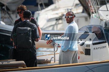 2024-05-23 - 44 Lewis Hamilton, (GRB) AMG Mercedes Ineos during the Monaco GP, 23-26 May 2024 Montecarlo, Formula 1 World championship 2024. - FORMULA 1 GRAND PRIX DE MONACO - PADDOCK - FORMULA 1 - MOTORS