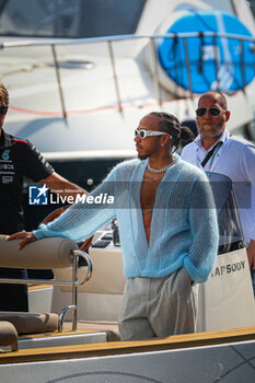 2024-05-23 - 44 Lewis Hamilton, (GRB) AMG Mercedes Ineos during the Monaco GP, 23-26 May 2024 Montecarlo, Formula 1 World championship 2024. - FORMULA 1 GRAND PRIX DE MONACO - PADDOCK - FORMULA 1 - MOTORS