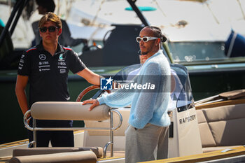 2024-05-23 - 44 Lewis Hamilton, (GRB) AMG Mercedes Ineos during the Monaco GP, 23-26 May 2024 Montecarlo, Formula 1 World championship 2024. - FORMULA 1 GRAND PRIX DE MONACO - PADDOCK - FORMULA 1 - MOTORS