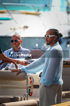 2024-05-23 - 44 Lewis Hamilton, (GRB) AMG Mercedes Ineos during the Monaco GP, 23-26 May 2024 Montecarlo, Formula 1 World championship 2024. - FORMULA 1 GRAND PRIX DE MONACO - PADDOCK - FORMULA 1 - MOTORS