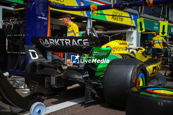 2024-05-23 - McLaren Mercedes new livery Senna, during the Monaco GP, 23-26 May 2024 Montecarlo, Formula 1 World championship 2024. - FORMULA 1 GRAND PRIX DE MONACO - PADDOCK - FORMULA 1 - MOTORS