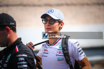 2024-05-23 - 63 George Russell, (GRB) AMG Mercedes Ineos during the Monaco GP, 23-26 May 2024 Montecarlo, Formula 1 World championship 2024. - FORMULA 1 GRAND PRIX DE MONACO - PADDOCK - FORMULA 1 - MOTORS