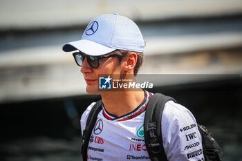 2024-05-23 - 63 George Russell, (GRB) AMG Mercedes Ineos during the Monaco GP, 23-26 May 2024 Montecarlo, Formula 1 World championship 2024. - FORMULA 1 GRAND PRIX DE MONACO - PADDOCK - FORMULA 1 - MOTORS