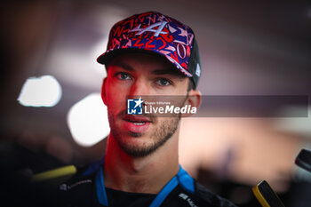 2024-05-23 - 10 Pierre Gasly, (FRA) Alpine F1 Team during the Monaco GP, 23-26 May 2024 Montecarlo, Formula 1 World championship 2024. - FORMULA 1 GRAND PRIX DE MONACO - PADDOCK - FORMULA 1 - MOTORS