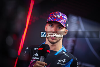 2024-05-23 - 10 Pierre Gasly, (FRA) Alpine F1 Team during the Monaco GP, 23-26 May 2024 Montecarlo, Formula 1 World championship 2024. - FORMULA 1 GRAND PRIX DE MONACO - PADDOCK - FORMULA 1 - MOTORS