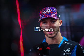 2024-05-23 - 10 Pierre Gasly, (FRA) Alpine F1 Team during the Monaco GP, 23-26 May 2024 Montecarlo, Formula 1 World championship 2024. - FORMULA 1 GRAND PRIX DE MONACO - PADDOCK - FORMULA 1 - MOTORS