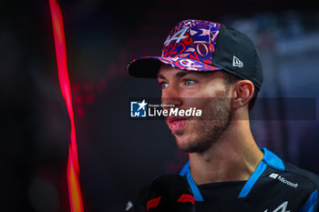 2024-05-23 - 10 Pierre Gasly, (FRA) Alpine F1 Team during the Monaco GP, 23-26 May 2024 Montecarlo, Formula 1 World championship 2024. - FORMULA 1 GRAND PRIX DE MONACO - PADDOCK - FORMULA 1 - MOTORS