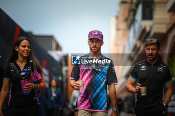 2024-05-23 - 10 Pierre Gasly, (FRA) Alpine F1 Team during the Monaco GP, 23-26 May 2024 Montecarlo, Formula 1 World championship 2024. - FORMULA 1 GRAND PRIX DE MONACO - PADDOCK - FORMULA 1 - MOTORS