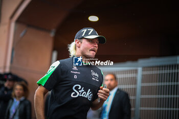 2024-05-23 - 77 Valtteri Bottas, (FIN) Stake F1 Team Kick Sauber during the Monaco GP, 23-26 May 2024 Montecarlo, Formula 1 World championship 2024. - FORMULA 1 GRAND PRIX DE MONACO - PADDOCK - FORMULA 1 - MOTORS