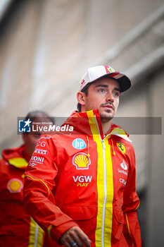 2024-05-23 - 16 Charles Leclerc, (MON) Scuderia Ferrari during the Monaco GP, 23-26 May 2024 Montecarlo, Formula 1 World championship 2024. - FORMULA 1 GRAND PRIX DE MONACO - PADDOCK - FORMULA 1 - MOTORS