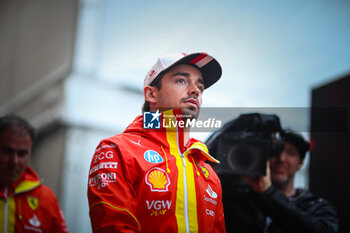 2024-05-23 - 16 Charles Leclerc, (MON) Scuderia Ferrari during the Monaco GP, 23-26 May 2024 Montecarlo, Formula 1 World championship 2024. - FORMULA 1 GRAND PRIX DE MONACO - PADDOCK - FORMULA 1 - MOTORS