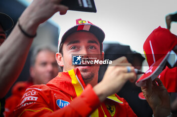 2024-05-23 - 16 Charles Leclerc, (MON) Scuderia Ferrari during the Monaco GP, 23-26 May 2024 Montecarlo, Formula 1 World championship 2024. - FORMULA 1 GRAND PRIX DE MONACO - PADDOCK - FORMULA 1 - MOTORS