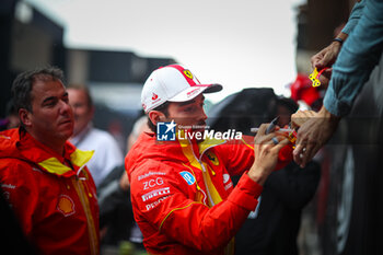 2024-05-23 - 16 Charles Leclerc, (MON) Scuderia Ferrari during the Monaco GP, 23-26 May 2024 Montecarlo, Formula 1 World championship 2024. - FORMULA 1 GRAND PRIX DE MONACO - PADDOCK - FORMULA 1 - MOTORS