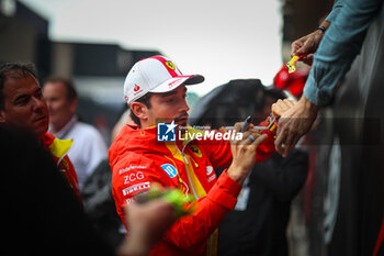 2024-05-23 - 16 Charles Leclerc, (MON) Scuderia Ferrari during the Monaco GP, 23-26 May 2024 Montecarlo, Formula 1 World championship 2024. - FORMULA 1 GRAND PRIX DE MONACO - PADDOCK - FORMULA 1 - MOTORS