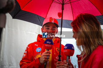 2024-05-23 - 16 Charles Leclerc, (MON) Scuderia Ferrari during the Monaco GP, 23-26 May 2024 Montecarlo, Formula 1 World championship 2024. - FORMULA 1 GRAND PRIX DE MONACO - PADDOCK - FORMULA 1 - MOTORS