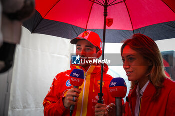 2024-05-23 - 16 Charles Leclerc, (MON) Scuderia Ferrari during the Monaco GP, 23-26 May 2024 Montecarlo, Formula 1 World championship 2024. - FORMULA 1 GRAND PRIX DE MONACO - PADDOCK - FORMULA 1 - MOTORS