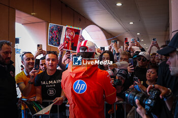 2024-05-23 - 16 Charles Leclerc, (MON) Scuderia Ferrari during the Monaco GP, 23-26 May 2024 Montecarlo, Formula 1 World championship 2024. - FORMULA 1 GRAND PRIX DE MONACO - PADDOCK - FORMULA 1 - MOTORS