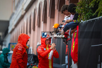 2024-05-23 - 16 Charles Leclerc, (MON) Scuderia Ferrari during the Monaco GP, 23-26 May 2024 Montecarlo, Formula 1 World championship 2024. - FORMULA 1 GRAND PRIX DE MONACO - PADDOCK - FORMULA 1 - MOTORS