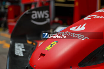 2024-05-23 - Scuderia Ferrari nosecone technical detail - FORMULA 1 GRAND PRIX DE MONACO - PADDOCK - FORMULA 1 - MOTORS