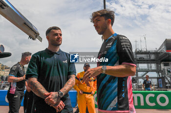 2024-05-23 - Pierre Gasly (FRA) - Alpine F1 Team - Alpine A524 - Renault - FORMULA 1 GRAND PRIX DE MONACO - PADDOCK - FORMULA 1 - MOTORS