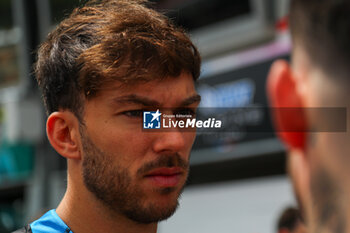 2024-05-23 - Pierre Gasly (FRA) - Alpine F1 Team - Alpine A524 - Renault - FORMULA 1 GRAND PRIX DE MONACO - PADDOCK - FORMULA 1 - MOTORS