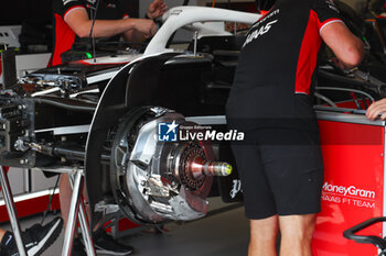 2024-05-23 - Haas F1 Team technical details - FORMULA 1 GRAND PRIX DE MONACO - PADDOCK - FORMULA 1 - MOTORS