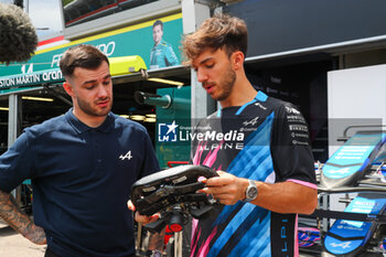 2024-05-23 - Pierre Gasly (FRA) - Alpine F1 Team - Alpine A524 - Renault - FORMULA 1 GRAND PRIX DE MONACO - PADDOCK - FORMULA 1 - MOTORS