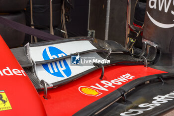 2024-05-23 - Scuderia Ferrari nosecone - FORMULA 1 GRAND PRIX DE MONACO - PADDOCK - FORMULA 1 - MOTORS