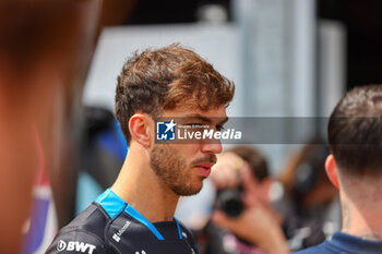 2024-05-23 - Pierre Gasly (FRA) - Alpine F1 Team - Alpine A524 - Renault - FORMULA 1 GRAND PRIX DE MONACO - PADDOCK - FORMULA 1 - MOTORS