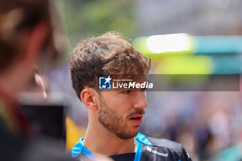 2024-05-23 - Pierre Gasly (FRA) - Alpine F1 Team - Alpine A524 - Renault - FORMULA 1 GRAND PRIX DE MONACO - PADDOCK - FORMULA 1 - MOTORS