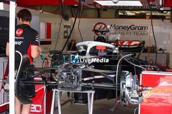 2024-05-23 - Haas F1 Team technical details - FORMULA 1 GRAND PRIX DE MONACO - PADDOCK - FORMULA 1 - MOTORS