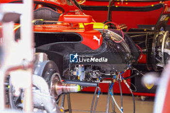 2024-05-23 - Scuderia Ferrari technical details - FORMULA 1 GRAND PRIX DE MONACO - PADDOCK - FORMULA 1 - MOTORS