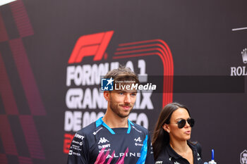 2024-05-23 - Pierre Gasly (FRA) - Alpine F1 Team - Alpine A524 - Renault - FORMULA 1 GRAND PRIX DE MONACO - PADDOCK - FORMULA 1 - MOTORS