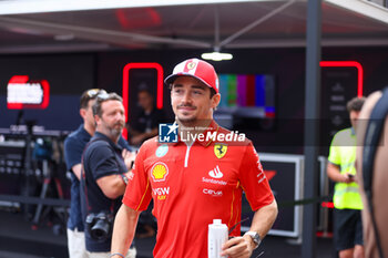 2024-05-23 - Charles Leclerc (MON) - Scuderia Ferrari - Ferrari SF-24 - Ferrari - FORMULA 1 GRAND PRIX DE MONACO - PADDOCK - FORMULA 1 - MOTORS