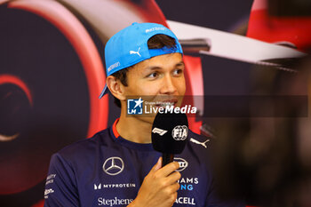 2024-05-23 - Alexander Albon (THA) - Williams Racing - Williams FW46 - Mercedes - FORMULA 1 GRAND PRIX DE MONACO - PADDOCK - FORMULA 1 - MOTORS