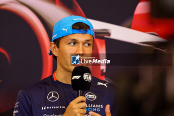 2024-05-23 - Alexander Albon (THA) - Williams Racing - Williams FW46 - Mercedes - FORMULA 1 GRAND PRIX DE MONACO - PADDOCK - FORMULA 1 - MOTORS