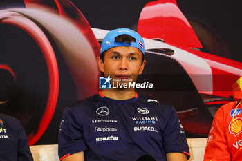 2024-05-23 - Alexander Albon (THA) - Williams Racing - Williams FW46 - Mercedes - FORMULA 1 GRAND PRIX DE MONACO - PADDOCK - FORMULA 1 - MOTORS