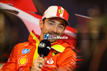 2024-05-23 - Charles Leclerc (MON) - Scuderia Ferrari - Ferrari SF-24 - Ferrari - FORMULA 1 GRAND PRIX DE MONACO - PADDOCK - FORMULA 1 - MOTORS