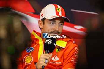 2024-05-23 - Charles Leclerc (MON) - Scuderia Ferrari - Ferrari SF-24 - Ferrari - FORMULA 1 GRAND PRIX DE MONACO - PADDOCK - FORMULA 1 - MOTORS