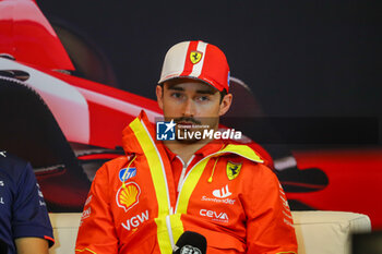 2024-05-23 - Charles Leclerc (MON) - Scuderia Ferrari - Ferrari SF-24 - Ferrari - FORMULA 1 GRAND PRIX DE MONACO - PADDOCK - FORMULA 1 - MOTORS