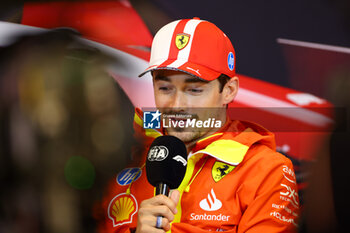 2024-05-23 - Charles Leclerc (MON) - Scuderia Ferrari - Ferrari SF-24 - Ferrari - FORMULA 1 GRAND PRIX DE MONACO - PADDOCK - FORMULA 1 - MOTORS