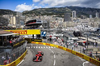 2024-05-25 - 16 LECLERC Charles (mco), Scuderia Ferrari SF-24, action during the Formula 1 Grand Prix de Monaco 2024, 8th round of the 2024 Formula One World Championship from May 23 to 26, 2024 on the Circuit de Monaco, in Monaco - F1 - MONACO GRAND PRIX 2024 - FORMULA 1 - MOTORS