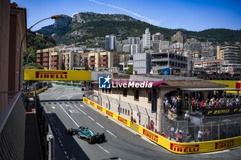 2024-05-25 - 18 STROLL Lance (can), Aston Martin F1 Team AMR24, action during the Formula 1 Grand Prix de Monaco 2024, 8th round of the 2024 Formula One World Championship from May 23 to 26, 2024 on the Circuit de Monaco, in Monaco - F1 - MONACO GRAND PRIX 2024 - FORMULA 1 - MOTORS