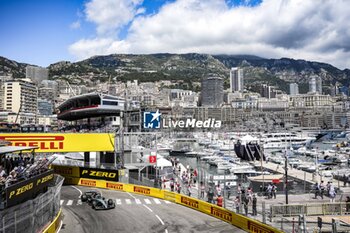 2024-05-25 - 63 RUSSELL George (gbr), Mercedes AMG F1 Team W15, action during the Formula 1 Grand Prix de Monaco 2024, 8th round of the 2024 Formula One World Championship from May 23 to 26, 2024 on the Circuit de Monaco, in Monaco - F1 - MONACO GRAND PRIX 2024 - FORMULA 1 - MOTORS