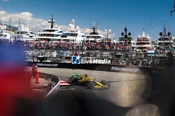 2024-05-25 - 81 PIASTRI Oscar (aus), McLaren F1 Team MCL38, action during the Formula 1 Grand Prix de Monaco 2024, 8th round of the 2024 Formula One World Championship from May 23 to 26, 2024 on the Circuit de Monaco, in Monaco - F1 - MONACO GRAND PRIX 2024 - FORMULA 1 - MOTORS