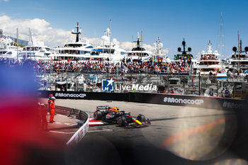 2024-05-25 - 11 PEREZ Sergio (mex), Red Bull Racing RB20, action during the Formula 1 Grand Prix de Monaco 2024, 8th round of the 2024 Formula One World Championship from May 23 to 26, 2024 on the Circuit de Monaco, in Monaco - F1 - MONACO GRAND PRIX 2024 - FORMULA 1 - MOTORS