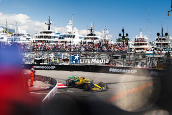 2024-05-25 - 04 NORRIS Lando (gbr), McLaren F1 Team MCL38, action during the Formula 1 Grand Prix de Monaco 2024, 8th round of the 2024 Formula One World Championship from May 23 to 26, 2024 on the Circuit de Monaco, in Monaco - F1 - MONACO GRAND PRIX 2024 - FORMULA 1 - MOTORS